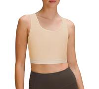 GCTBL FTM Chest Binder Compression Bra Tank Top for Transgender Women (K, S) Nude