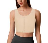 GCTBL Trans Binders FTM Transgender Chest Binder Breathable Summer Swim Compression Bra (K, XXL) Nude