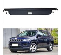 GCTRICL Car Retractable Rear Trunk Parcel Shelf for Jeep Compass 2017-2021,Luggage Cargo Security Privacy Cover Shade Protective,Auto Shelves Accessories