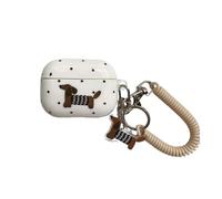 GCVXRUD for Airpod Pro 3 Case Cute, Polka Dot Dachshund Pattern Design Shockproof Protective Cover for Apple Airpods Pro 3rd Generation Case