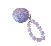 GCVXRUD for Huawei Freeclip Earphone Case, Exquisite Interesting Unique Gradient Purple Shell Pattern, Wireless Bluetooth Headset Protective Cover for Women Girls
