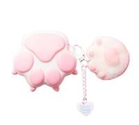 GCVXRUD for Huawei Freeclip Earphone Case, Interesting Cute 3D Cartoon Cat Claw Love Butt Wireless Bluetooth Headset Soft Silicone Protective Cover for Women Girls (Cat paw)