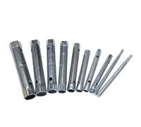 GCYEIDMA 6-22Mm Metric Tubular Box Wrench Set Tube Bar Spark-Plug Spanner Steel Double Ended for Automotive Plumb Repair Monoblock Tap Spanner Set