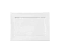 GCYEIDMA ABS Plastic Inspection Hatch White Access Panel Inspection Hatch Plastic Revision Door Push-Type Inspection Port 100x150mm 150x150mm 200x200mm 200x300mm(150x225mm)