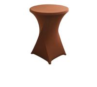 GCYEIDMA Elastic Beer Table Cover Height Stretch Round Tablecloth Cocktail Table Cover Spandex Cloth Bar Hotel Party Wedding Elastic Decor(Color 18,70x110cm)