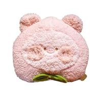GCYEIDMA Hand Warming Pillow Nice Fruits Animal Pillow Winter Hand Warmer Pineapple Bear/Sheep/strawberry Cats Plush Pig Rabbit Doll(Pig)