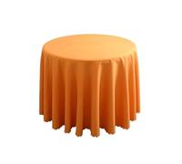 GCYEIDMA Rectangle Table Cloth 6 Pcs Conference Wedding Decorative Round Tablecloths Birthday Banquet Dining Table Cover(Color 10,Diameter 320cm)