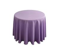 GCYEIDMA Rectangle Table Cloth 6 Pcs Conference Wedding Decorative Round Tablecloths Birthday Banquet Dining Table Cover(Color 7,Diameter 160cm)