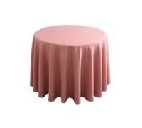 GCYEIDMA Rectangle Table Cloth 6 Pcs Conference Wedding Decorative Round Tablecloths Birthday Banquet Dining Table Cover(Color 13,Diameter 300cm)