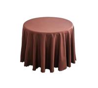GCYEIDMA Rectangle Table Cloth 6 Pcs Conference Wedding Decorative Round Tablecloths Birthday Banquet Dining Table Cover(Color 4,Diameter 160cm)
