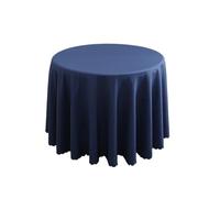 GCYEIDMA Rectangle Table Cloth 6 Pcs Conference Wedding Decorative Round Tablecloths Birthday Banquet Dining Table Cover(Color 1,Diameter 240cm)