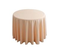 GCYEIDMA Rectangle Table Cloth 6 Pcs Conference Wedding Decorative Round Tablecloths Birthday Banquet Dining Table Cover(Color 14,Diameter 200cm)