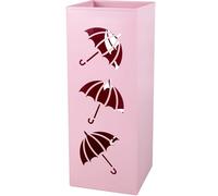 GCYEIDMA Umbrella Stands Umbrella Holder Hollow out Stand Storage Bucket Freestanding Round Bin Walking Sticks Rack(Color3)