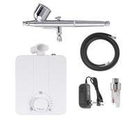 GCZQYAM Airbrush Kit，30PSI Spray gun with hose Painting Portable Air Brush Set， for Cake Decoration Makeup Art Craft Nail Design Model Tattoo