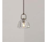 GCZQYAM Crystal Pendant Light, Modern Gold Pendant Lighting Fixtures Height Adjustable Indoor Hanging Light For Kitchen Island Dining Room Living Room Bedroom Black Brass Ceiling Light A Sand