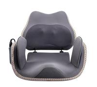 GCZQYAM Kneading Waist Buttocks Massager Back Massage Seat Cushion, Intelligent Timer Gasbag Wrapped Chair Massage Pad with Heat Reduce Fatigue Angle Adjustable