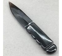 GCZQYAM Obsidian Knife,Natural Raw Stone Hand Carved Energy Quartz Crystal Dagger for Decor Reiki Healing Gift
