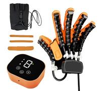 GCZQYAM Robotic Hand Rehabilitation Gloves, Electric Finger Training Device for Stroke Recovery, Adjustable Rehab Trainer for Hemiplegia, Arthritis and Cerebral Palsy Right hand M