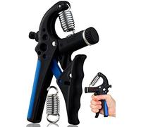 GD Hand Grip Strengthener Adjustable Hand gripper (22~77lbs), Adjustable Handle Width, Forearm Exerciser Wrist Strengthener Grip Strength Trainer for Finger, Forearms and Wrist Exercises