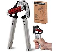 GD Iron Grip Strengthener Adjustable Strength Professional Heavy-Duty Hand Gripper Aluminum Handle Hand Grip Exerciser - EXT 80 (Extension Bars)