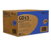 GD13 Blue vinyl powder free disposable glove, Latex free, suitable for food contact, (Medium)