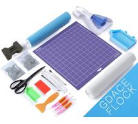 GDACE Magic Sticky Rhinestone Template - Rhinestone Stencil - Sticky Adhesive - Easy for Starters