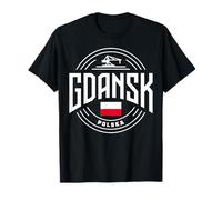 Gdansk Polska Poland City Pride Graphic T-Shirt