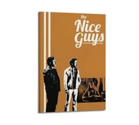 GDAUEQWBEHH The Nice Guys Posters Canvas Cover Wall Art Print Aesthetic Poster Modern Art Painting for Living Room 24x36inch(60x90cm) Frame-style