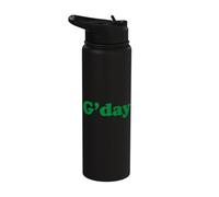 G'Day | Australia Aussie for Australian Slang Stainless Steel Insulated Water Bottle