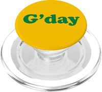 G'day Australian Slang Aussie Heritage Greeting Australia PopSockets PopGrip for MagSafe