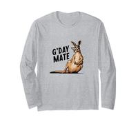 G'Day Mate Aussie Slang Australia Down Under Print Long Sleeve T-Shirt