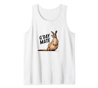 G'Day Mate Aussie Slang Australia Down Under Print Tank Top