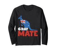 G'Day Mate Australia Day Kangaroo Australia Proud Australian Long Sleeve T-Shirt