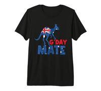 G'Day Mate Kangaroo Australia Day Australian Australia Premium T-Shirt