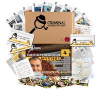 GDB Criminal Murder Mystery Game - Christmas Nightmare Age 14+, Unsolved Cold Case File, Murder Case Files, Mystery Adventure Games, Hidden Crime Games for Date Nights, Fictional Murder Mystery File