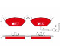 GDB1386DTE BRAKE PAD SET, DISC BRAKE FITS: AUDI A2 1.4