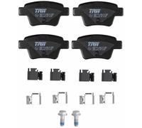 GDB1678 BRAKE PAD SET, DISC BRAKE TRW