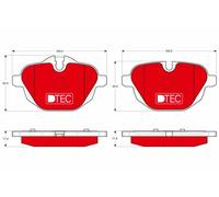 GDB1840DTE BRAKE PAD SET, DISC BRAKE FITS: BMW 5 520 I
