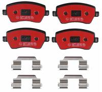 GDB3332DTE BRAKE PAD SET, DISC BRAKE TRW