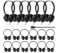 GDBOMA Type C Headphones Bulk for Classroom School Kids 20 Pack,Wired