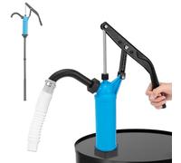 GDDGHS 55 Gallon Drum Pump Lever Action Barrel Pump Plastic | Fits 5-55 Gal Drums, Corrosion-Resistant PP & ABS. For Fuel, Water, Acidic Solutions. 9.5 oz per Stroke, Adjustable Height