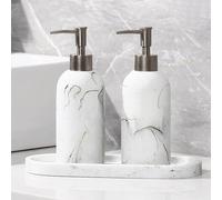 GddOGUK 17.6oz Stone Soap Dispenser Hand soap Holder Countertop Lotion Dispenser Dish Soap Bottle Kitchen Sink Soap Dispenser