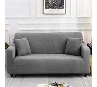 GDDUOYUE Custom Sofa Cover - Super Stretch Couch Cover - Pet Sofa Protector Cover, We Will Customize a Sofa Cover That Fits You Better According to the Dimensions You Provide,gentleman gray,2 Seater