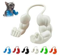 GDDWW Funny Cat with Muscular Arms,creative Cat Muscle Arm,Human Arm For Cats,Realistic Human Arms, Kitten Interactive Toy Creative Decoration Props Birthdays Play-E