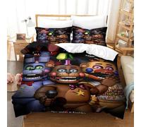 GDEKCIEAS 3D Bedding Set for Girls,3Pcs Duvet Cover Ultra Soft Anime Comforter Cover,Quilt Cover for Teens,Kids,Boys,Adults,Zipper,Breathable,Easy Care Double(200x200cm)