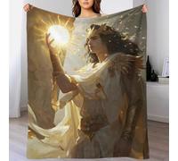GDEKCIEAS God - Apollo 3D Printed Throw Blanket Plush Sherpa Blankets for Boys Girls Toddler Couch Bed Sofa Nursery Fleece Throw Blanket Original Concept 60x80inch(150x200cm)