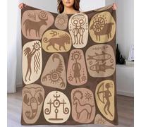 GDEKCIEAS Zodiac Signs. Horoscope Sherpa Fleece Throw Blanket - 3D Print Pattern Plush for Adults,Lightweight Soft Warm Blanket for Kids Teens,Home Travel Decor Gift 50x60inch(127x152cm)