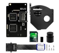 GDEMU V5.15 & V5.15b Optical Drive Emulation Board for SEGA Dreamcast - Remote Card Mount Kit with SD Extension Cable, Compatible with DC VA1 Console (Black V5.15)