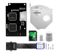 GDEMU V5.15 & V5.15b Optical Drive Emulation Board for SEGA Dreamcast - Remote Card Mount Kit with SD Extension Cable, Compatible with DC VA1 Console (White V5.15b)