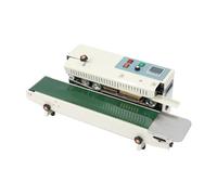 Gdetnysty Auto Horizontal Continuous Plastic Bag Band Sealing Packing Machine Sealer Automatic Food Constant Heat Corded Electric Suitable For The Vast Majority Of Solid Packaging Green Width 5-12MM